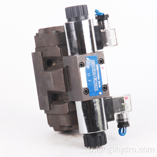 4WEH10 Pilot Kumandalı Solenoid Yönlendirme Makaraları